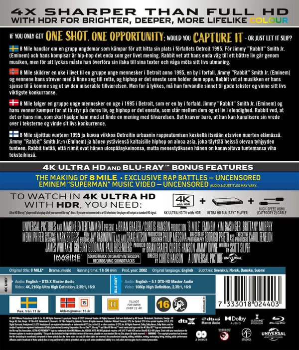 8 Mile (2002) (4K UHD)