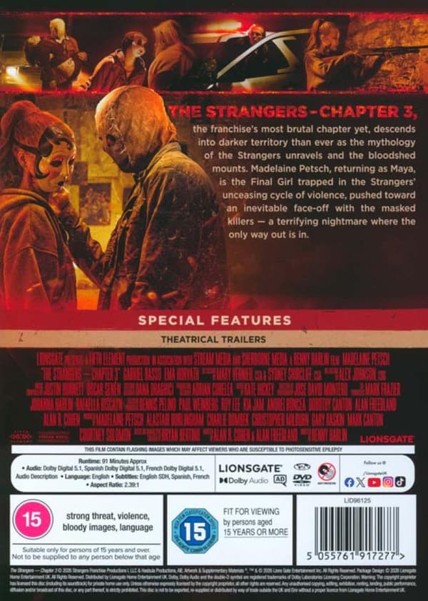 The Strangers: Chapter 3 (2026) (DVD)
