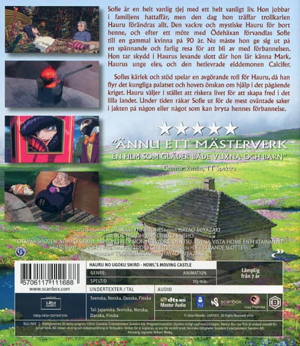 Det levande slottet (2004) (Blu-Ray)