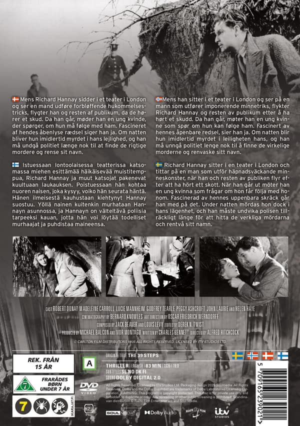The 39 Steps (1935) (DVD)