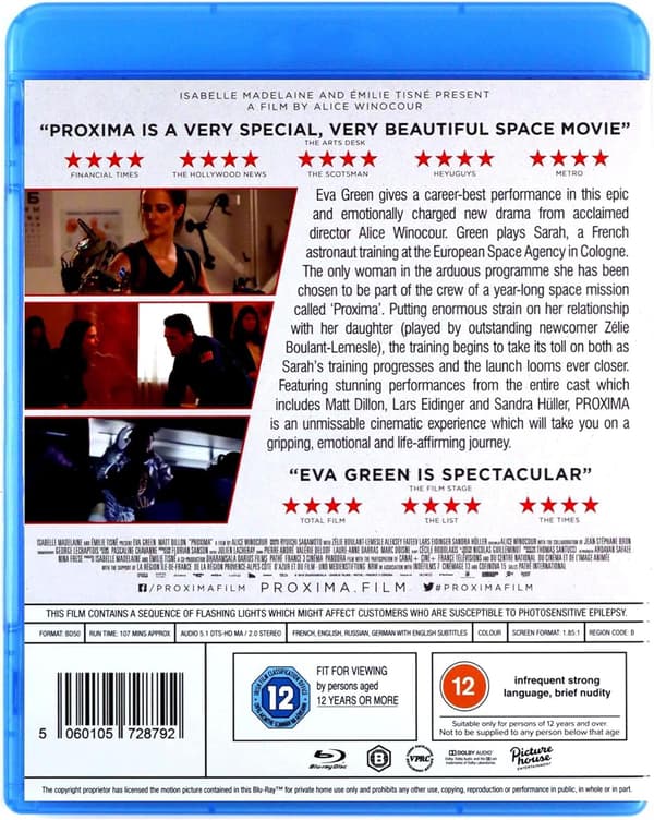 Proxima (2019) (Blu-Ray)
