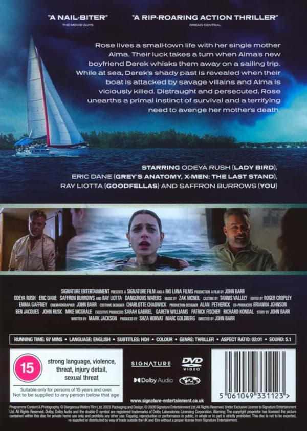 Dangerous Waters (2023) (DVD)