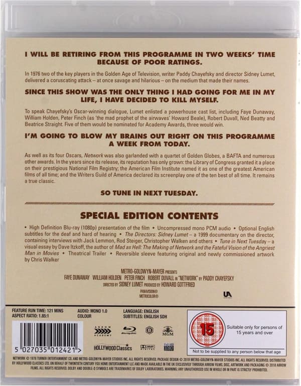 Network (1976) (Blu-Ray)