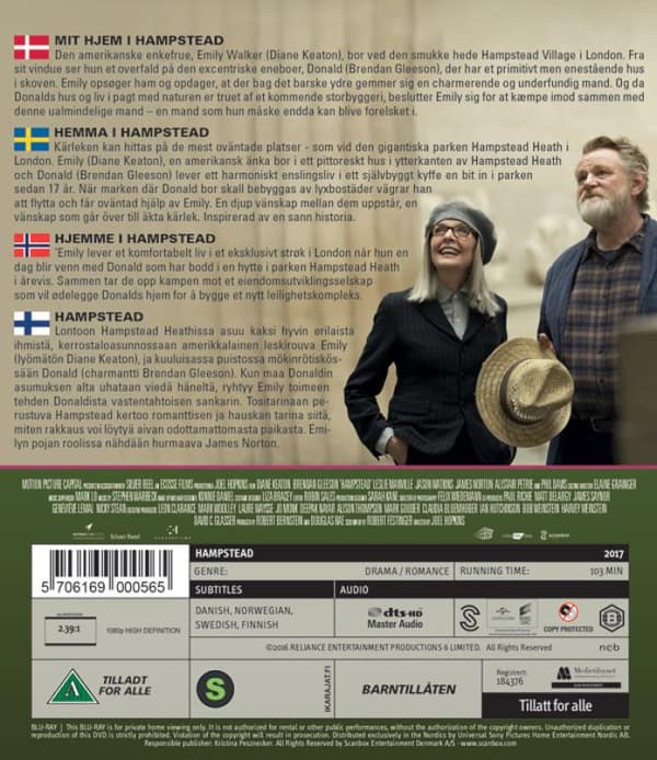 Hampstead (2017) (Blu-Ray)