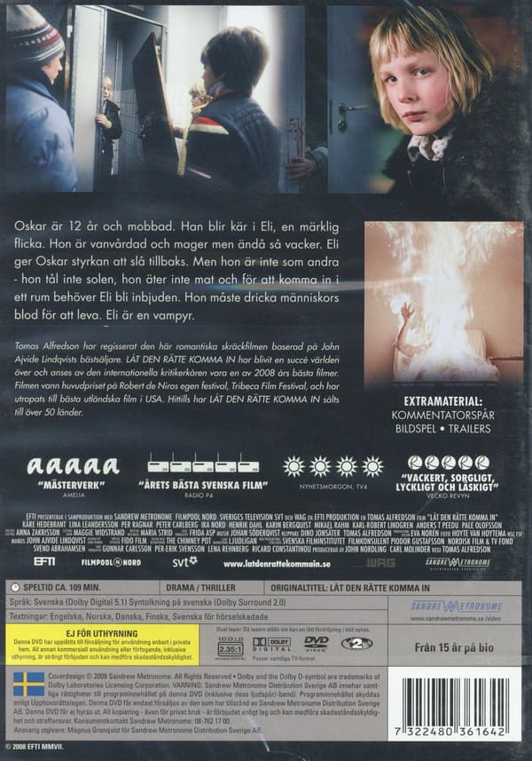 Låt den rätte komma in (2008) (DVD)