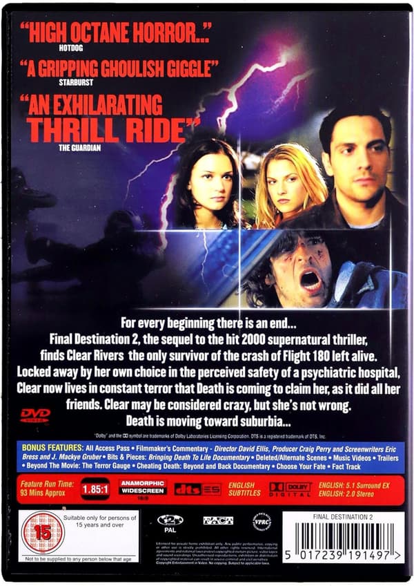 Final Destination 2 (2003) (DVD)