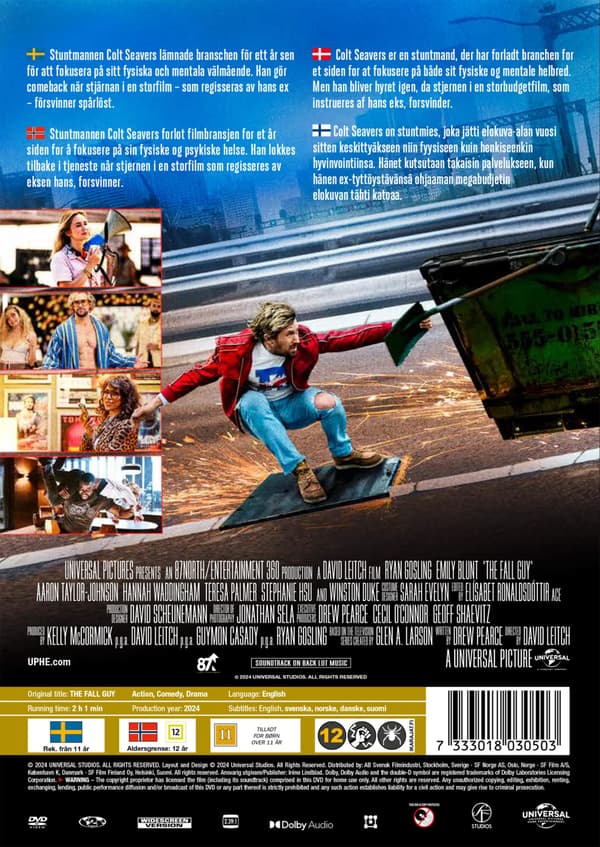 The Fall Guy (2024) (DVD)