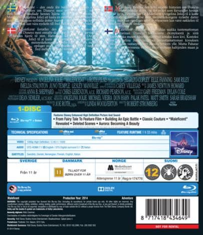 Maleficent (2014) (Blu-Ray)