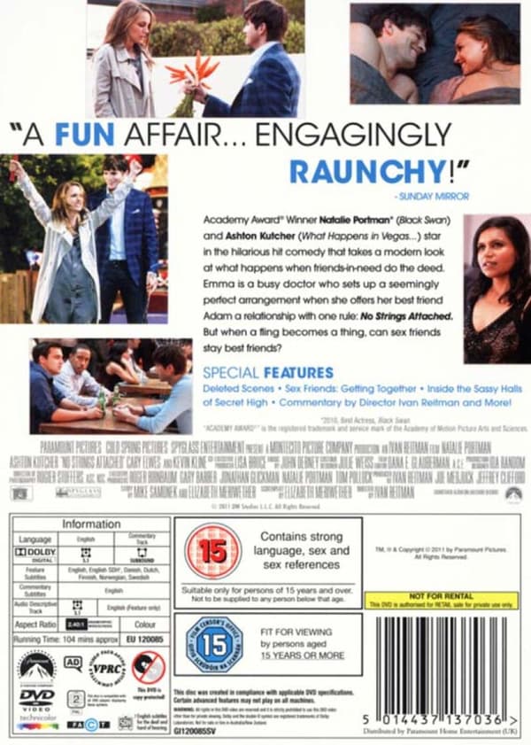 No Strings Attached (2011) (DVD)
