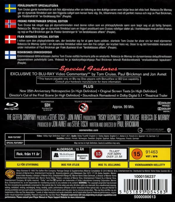 Risky Business (1983) (Blu-Ray)