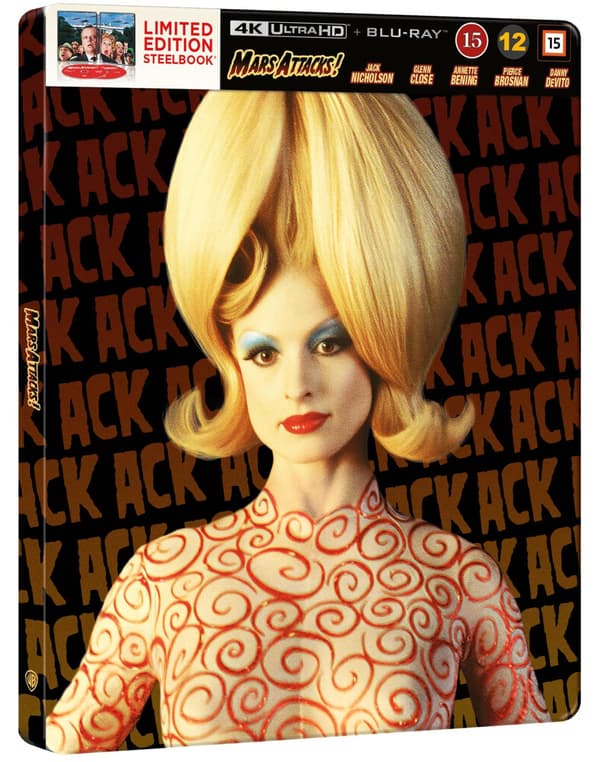 Mars Attacks! (1996) (4K UHD) Limited Edition Steelbook