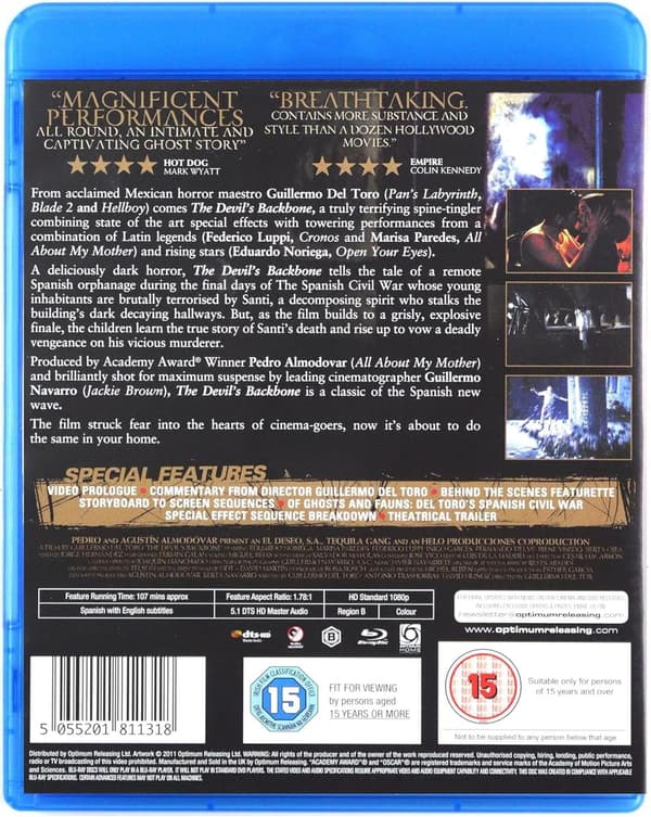 The Devils Backbone (2001) (Blu-Ray)