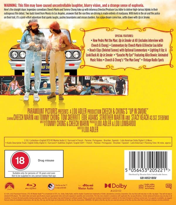 Up in Smoke (1978) (Blu-Ray)