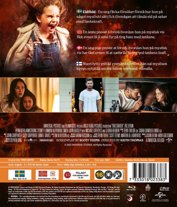 Firestarter (2022) (Blu-Ray)