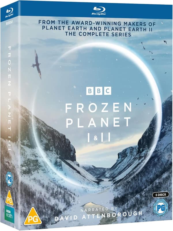 Frozen Planet 1 & 2 2 Mini Series (Blu-Ray)