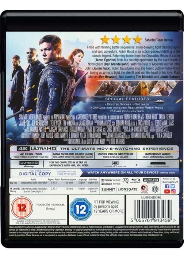 Robin Hood (2018) (4K UHD)