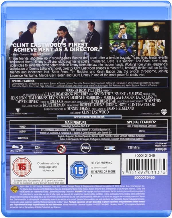 Mystic River (2003) (Blu-Ray)