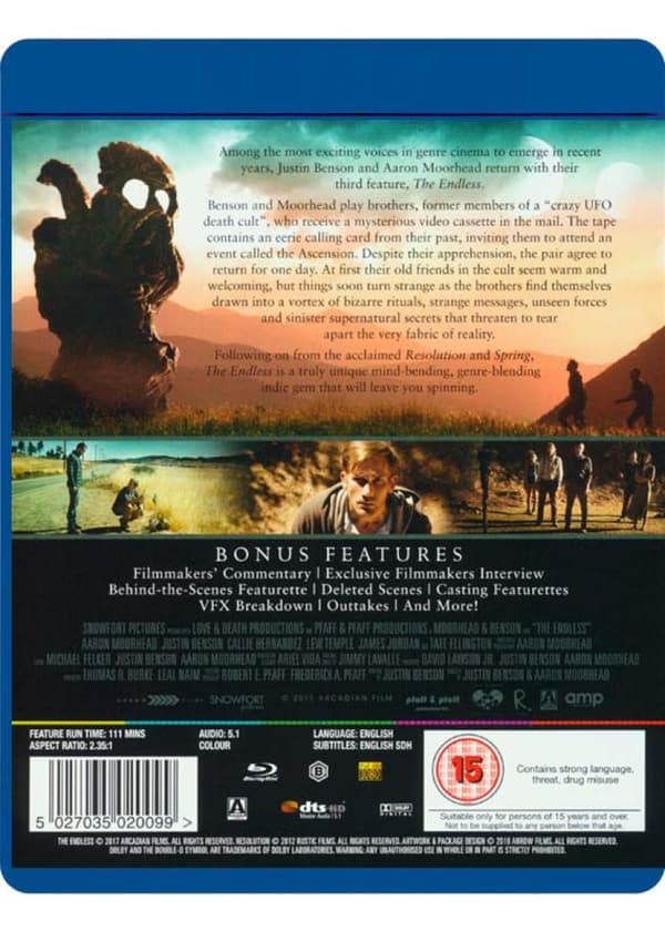 The Endless (2017) (Blu-Ray)