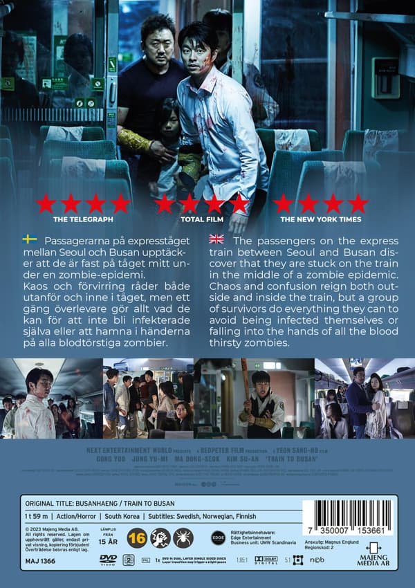 Train To Busan (2016) (DVD)