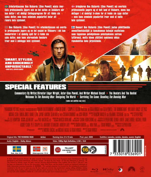 The Running Man (2025) (Blu-Ray)