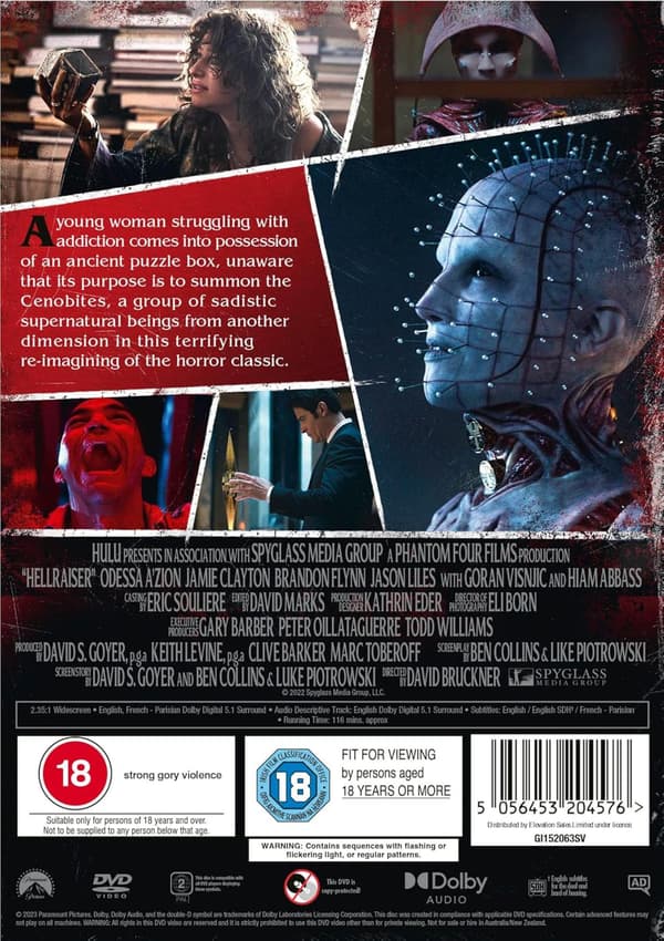 Hellraiser (2022) (DVD)