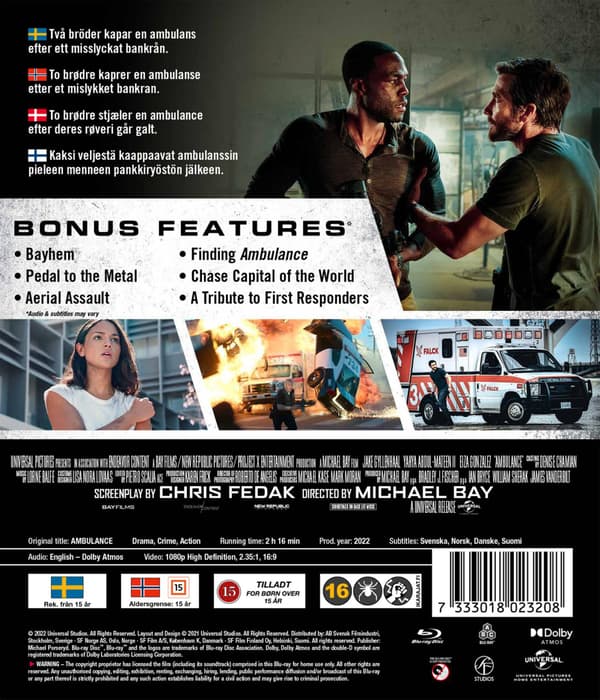 Ambulance (2022) (Blu-Ray)