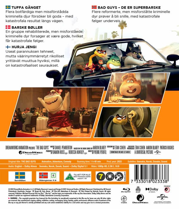 The Bad Guys (2022) (Blu-Ray)