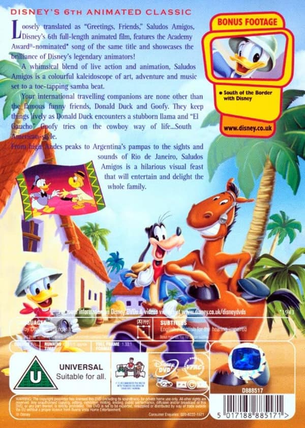 Saludos Amigos (1942) (DVD)