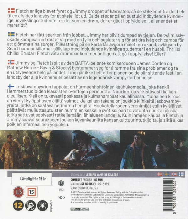 Lesbian Vampire Killers (2009) (Blu-Ray)