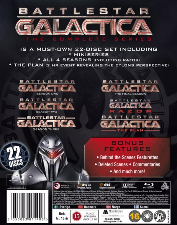 Battlestar Galactica The Complete Series (2004-2009) (Blu-Ray)