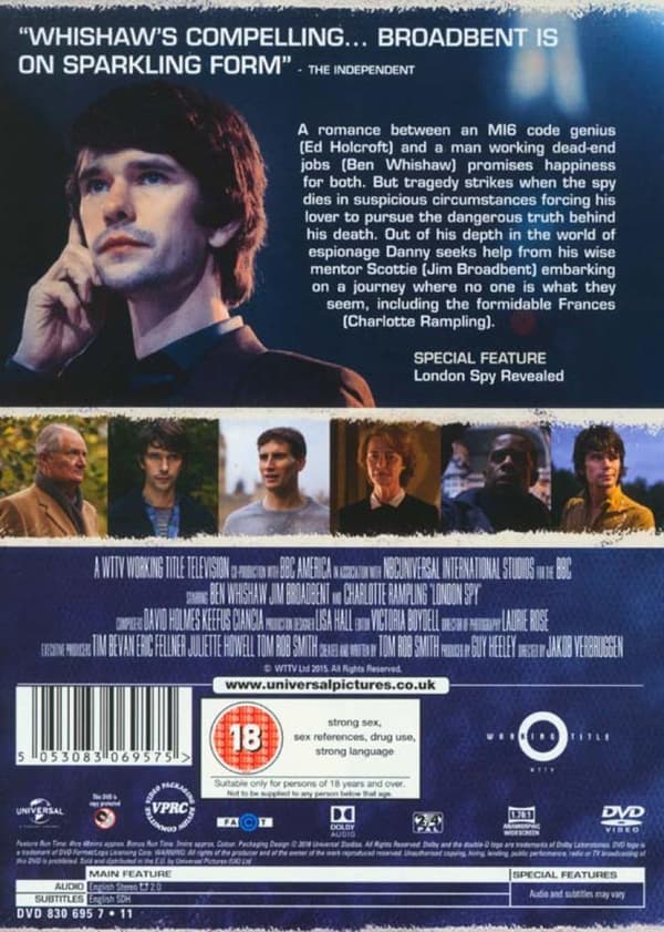 London Spy (2015) Mini Series (DVD)