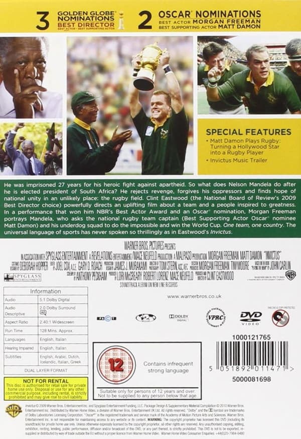 Invictus (2009) (DVD)