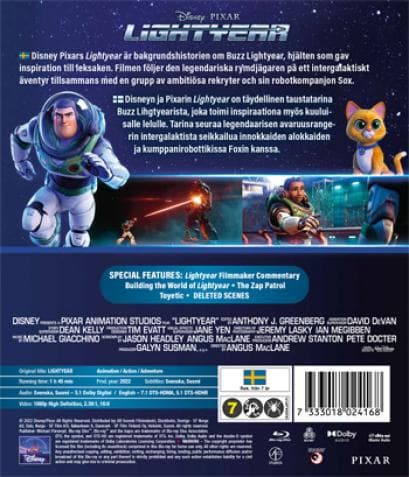 Lightyear (2022) (Blu-Ray)