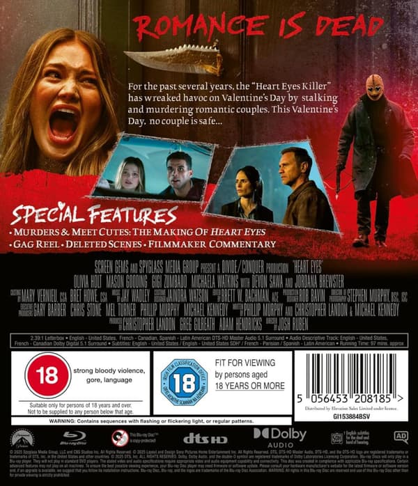Heart Eyes (2025) (Blu-Ray)