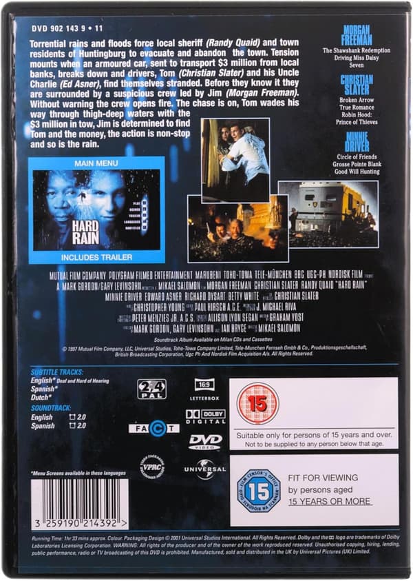 Hard Rain (1998) (DVD)