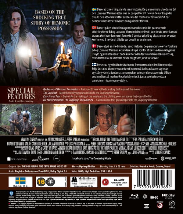 The Conjuring 3: The Devil Made Me Do It (2021) (Blu-Ray)