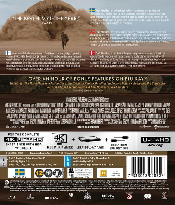 Dune: Part One (2021) (4K UHD)