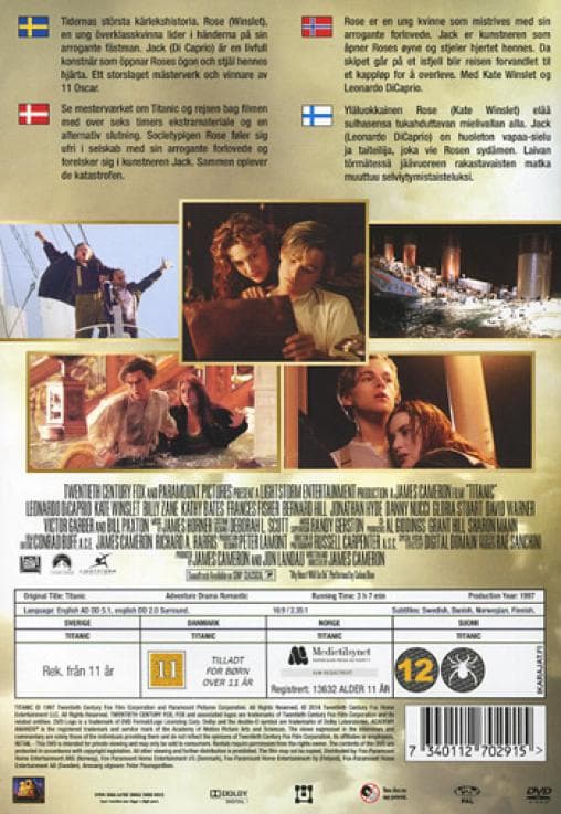 Titanic (1997) (DVD)