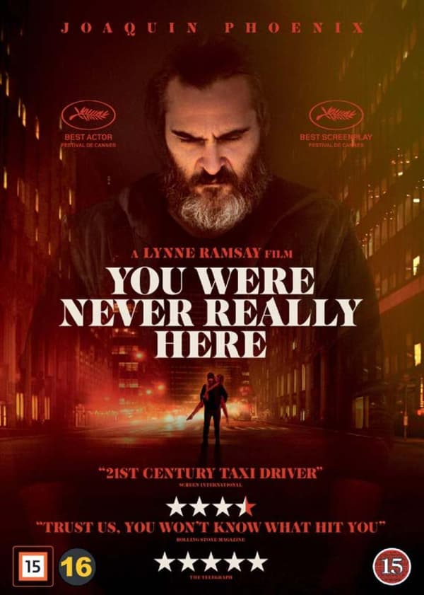 You Were Never Really Here (2017) DVD (svensk text)