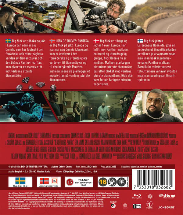 Den Of Thieves: Pantera (2025) (Blu-Ray)