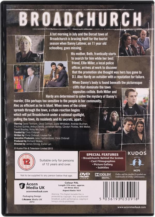 Broadchurch Season 1 (2013) (DVD)