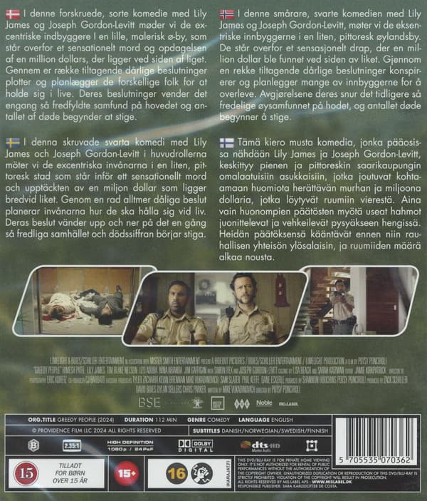 Greedy People (2024) (Blu-Ray)