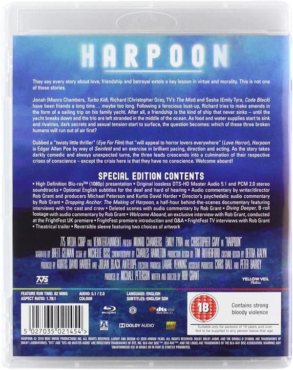 Harpoon (2019) (Blu-Ray)