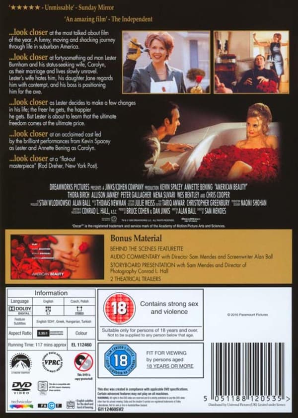 American Beauty (1999) (DVD)