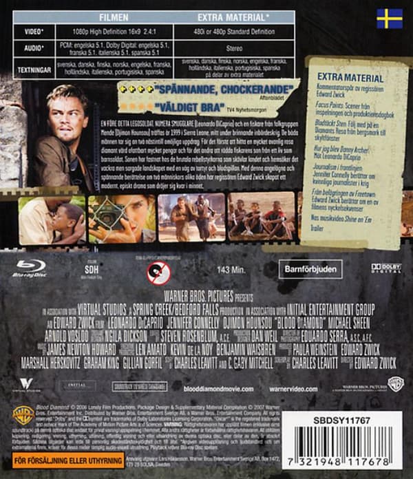Blood Diamond (2006) (Blu-Ray)