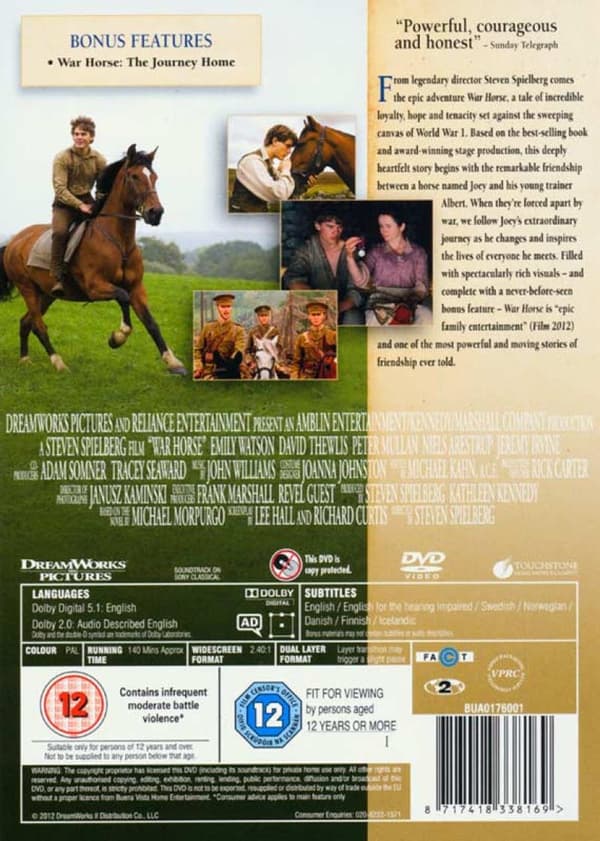 War Horse (2011) (DVD)