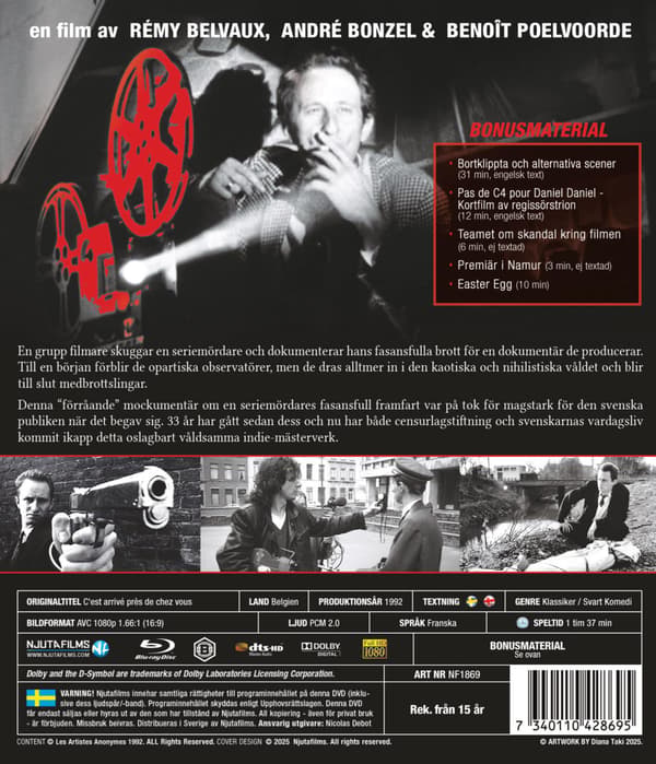 Man Bites Dog (1992) (Blu-Ray)