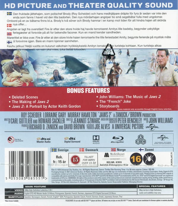 Jaws 2 (1978) (Blu-Ray)