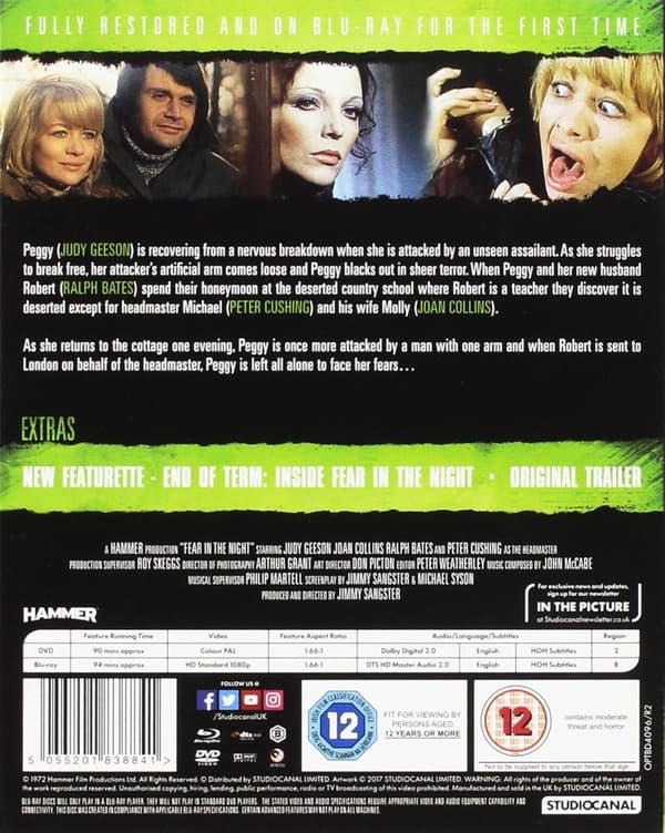 Fear in the Night (1972) (Blu-Ray)