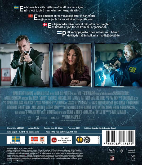 Memory (2022) (Blu-Ray)